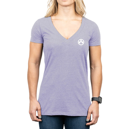 Magpul MAG1343-530-L Unfair Advatange Womens Orchid Heather, Cotton/Polyester Short Sleeve, Large