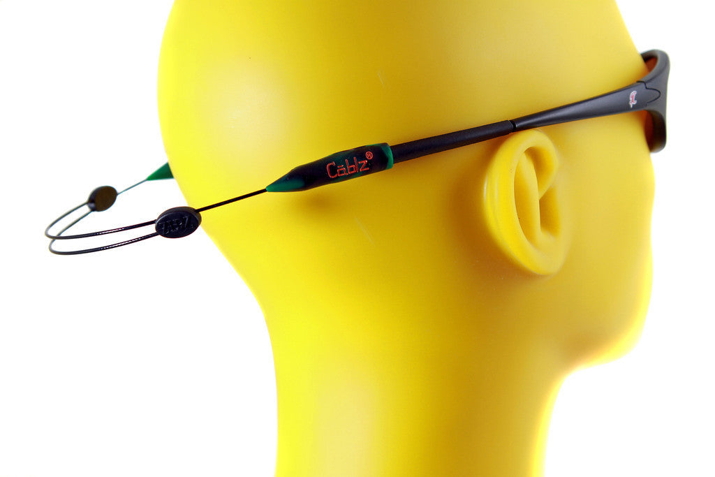 Cablz ZIPZOBB Eyewear Retainer Orange Blue Blue AmericanBlastSystems