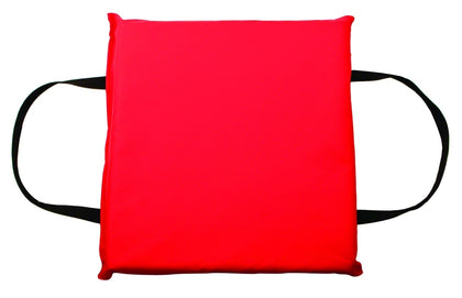 Onyx 110200-100-999-1 2 Red Throw Boat Cushion
