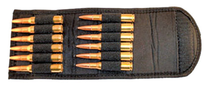 GrovTec US Inc GTAC89 Folding Rifle Nylon W/Elastic Loops Capacity 12rd Rifle Belt Slide Mount 2.25