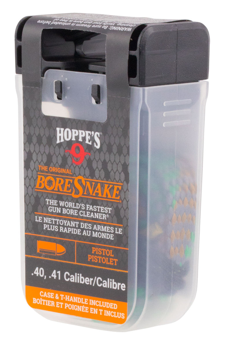 Hoppes 24003D Boresnake Den Bore Cleaner .40, .41 Caliber, Pistol
