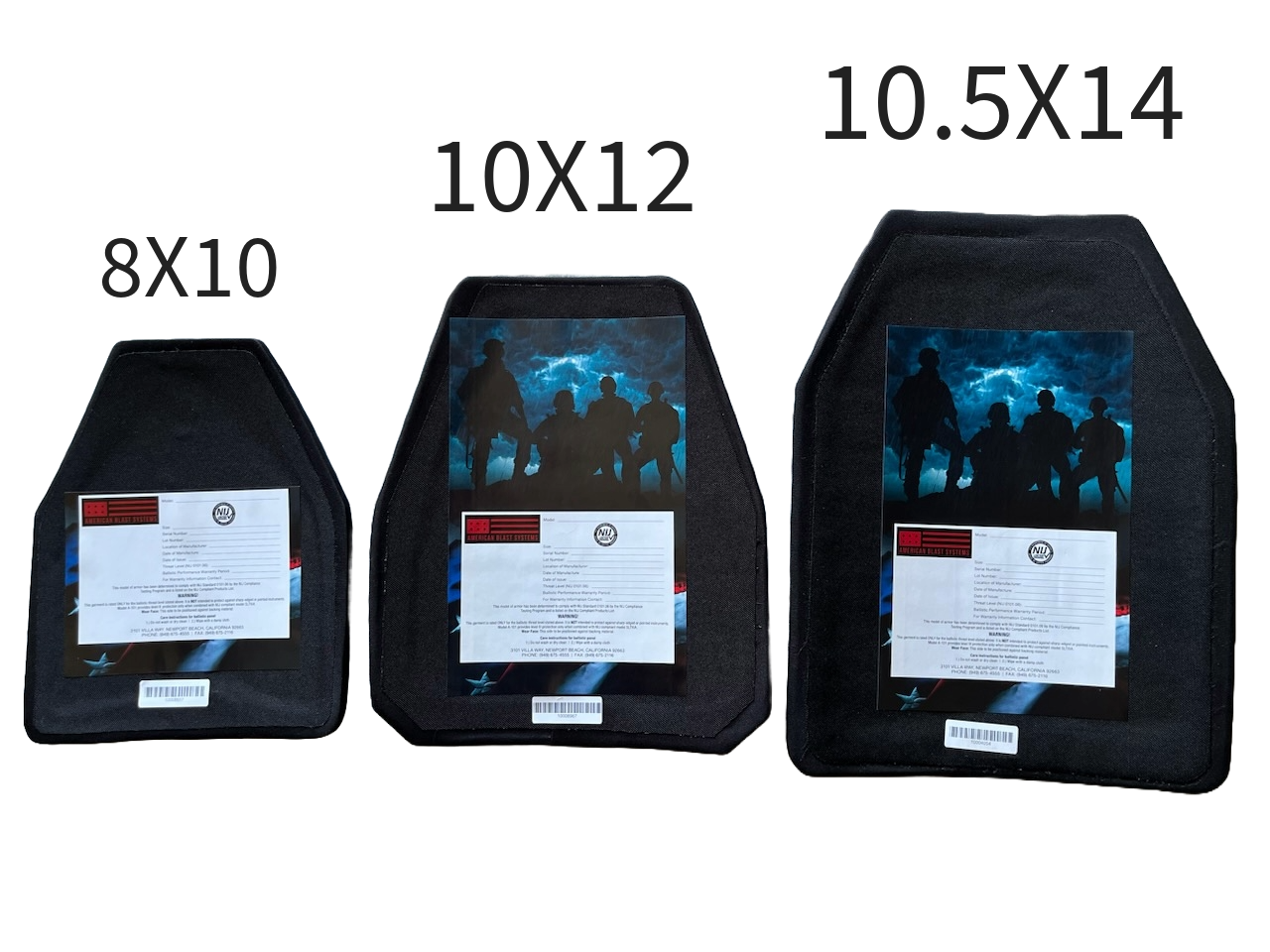 AeroX Level III ICW 1.6 Lbs Ballistic Plate