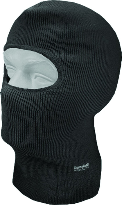 Hot Shot 41M004-BLK Mask One Hole Face Mask W/Thinsulate Blk