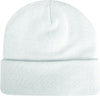 Hot Shot 46-669-SNOW 2Ply Acrylic Knit Hat W/Rollup Cuff Lined