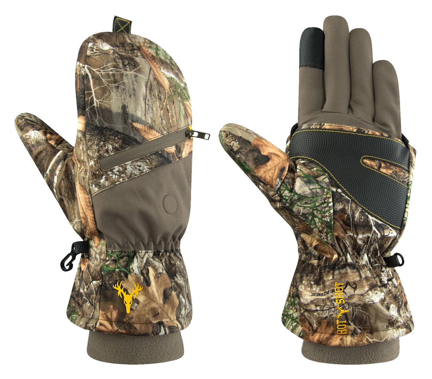 Hot Shot 0E-325C-M Men's Realtree Edge "Huntsman" Brushed Tricot