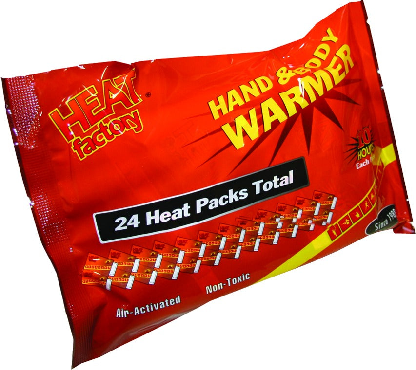 Heat Factory 1964-1 Mini Hand Warmer Big Pack, 12 Pairs Per Bag