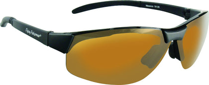 Flying Fisherman 7812BA Maverick Sunglasses Black Amber