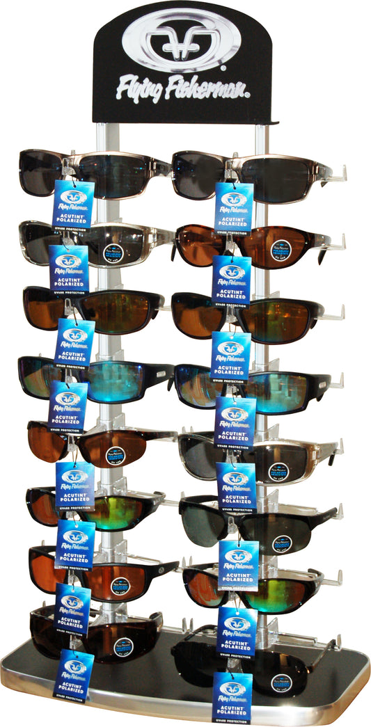 Flying Fisherman R16PK 16 PC Display, 24 Asst Sunglasses