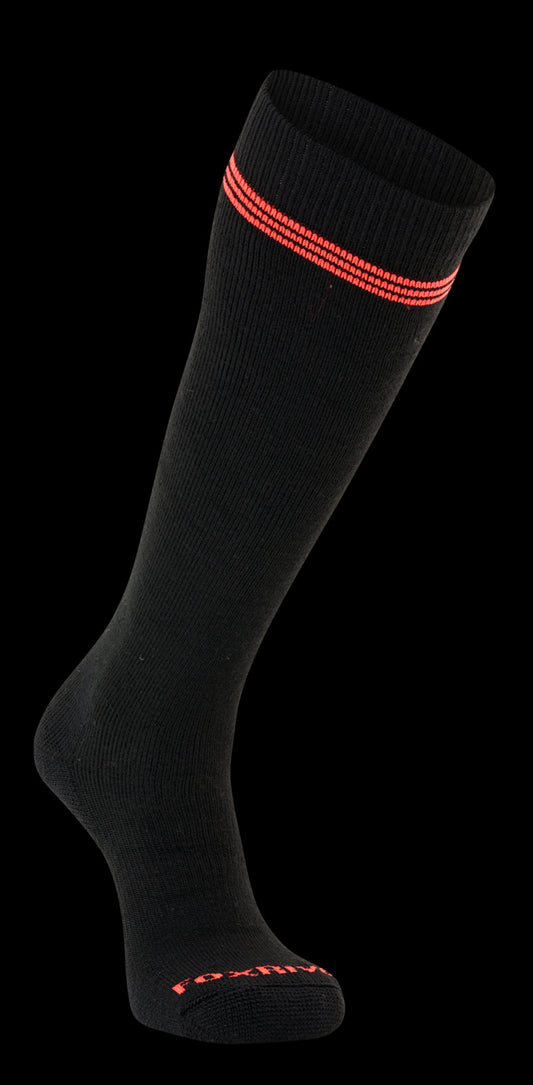 Fox River 7420 LG 07000 BLACK Climber MW Sock, OTC, Pair, LG