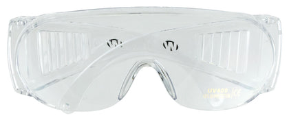Walkers GWPFCSGLCLR Sport Glasses Full Coverage Adult Clear Lens Polycarbonate Clear Frame