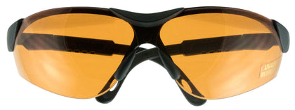 Walkers GWPXSGLAMB Sport Glasses Elite Adult Amber Lens Polycarbonate Black Frame