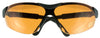 Walkers GWPXSGLAMB Sport Glasses Elite Adult Amber Lens Polycarbonate Black Frame