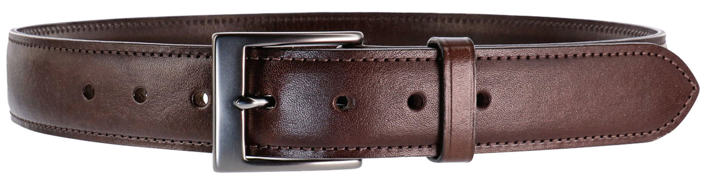 Galco SB340H Dress Belt Havana Brown Leather 40" 1.50" Wide Buckle Closure