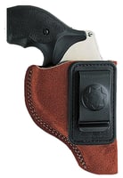 Bianchi 10381 6C IWB Tan Leather Belt Clip Fits 2" Barrels Ruger/Colt/Charter Arms Left Hand