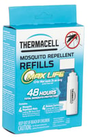Thermacell L4 Max Life Repellent Refills White Effective 15 Ft Odorless Scent Repels Mosquito Effective Up To 48 Hrs