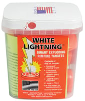 Tannerite WLK White Lightning Impact Enhancement Explosion White Vapor Rimfire Rifles Firearm Includes Catalyst/Cardboard Target Holders/Hi-Viz Target Dots 90 Targets