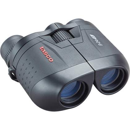 Tasco ES82425Z Essentials Compact Binoculars 8-24X25 Black, Porro MC