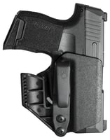 Mission First Tactical H2SG365AIWBM Minimalist Holster IWB Black Polymer Belt Clip Fits Sig P365/P365XL Ambidextrous