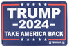 TekMat TEKR17TRUMP2024 Trump 2024 - Take America Back Cleaning Mat 11" X 17"