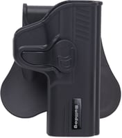 Bulldog RRG27 Rapid Release OWB Black Polymer Paddle Compatible W/Glock 26/27/33 Right Hand