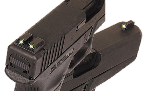 TruGlo TG231R2 Tritium Black | Green Tritium Front Sight Green Tritium Rear Sight