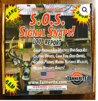 Tannerite SOS S.O.S. Signal Snaps Impact Enhancement Explosion 480 Snaps