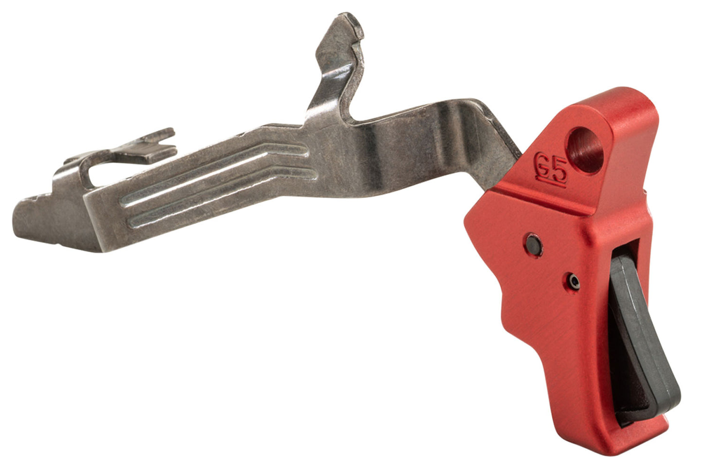 Apex Tactical 102151 Action Enhancement Red Drop-In Trigger, Fits Compatible W/Gen5 Glock 17/19/19x/26/34/45