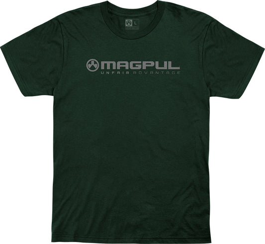 Magpul MAG1114-301-S Unfair Advatange Forest Green Cotton Short Sleeve Small