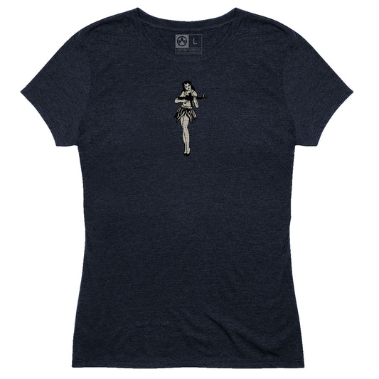 MAGPUL WMN HULA GIRL TSHRT NAVY SM