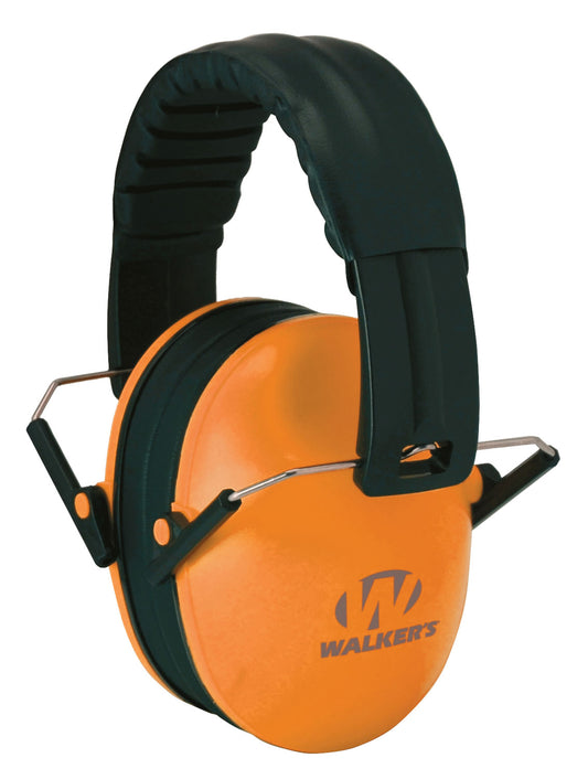 Walkers GWPFKDMOR Baby & Kids Passive Muff 22 DB Over The Head Orange Polymer