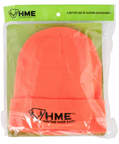 HME HMEVESTKCO Safety Vest And Beanie OSFA Orange Acrylic