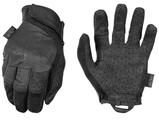 Mechanix Wear MSV-55-009 Specialty Vent Covert Black Touchscreen Suede Medium