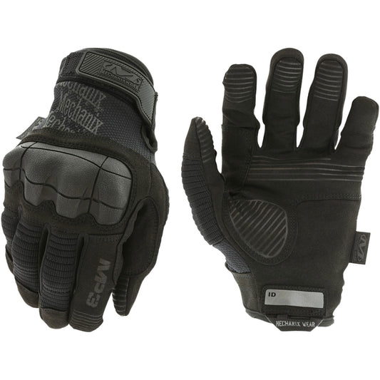 Mechanix Wear MP3-55-011 M-Pact 3 Covert Black Synthetic Leather XL