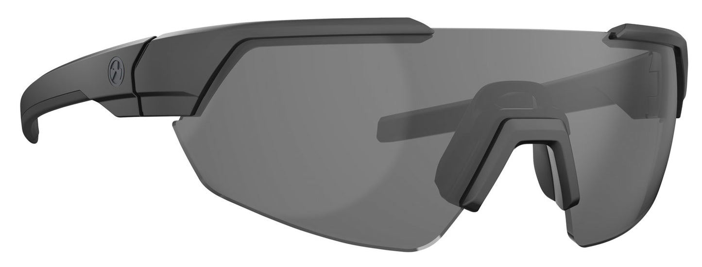 Magpul MAG1044-1-001-1100 Defiant Eyewear Adult Gray Lens Black Frame