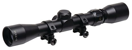 TruGlo TG-TG852732B Trushot Black Anodized 2-7x32mm Duplex Reticle