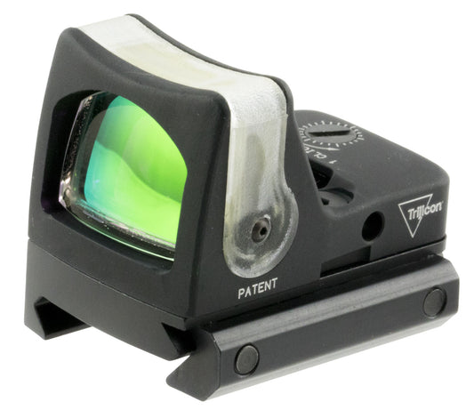 Trijicon 700054 RMR Dual Illuminated Matte Black 22x16mm 12.9 MOA Dual Illuminated Amber Triangle Reticle