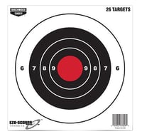 Birchwood Casey 37826 Eze-Scorer Bullseye 8" Paper Target 26/Pk