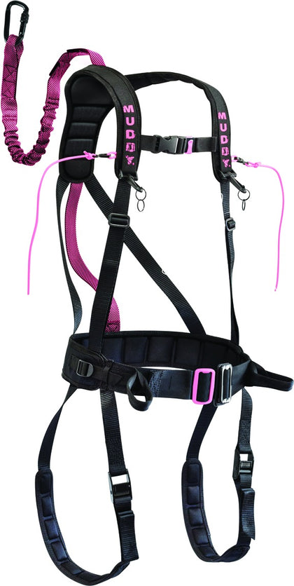 Muddy MSH405-SM Safeguard Treestand Safety Harness, Flexible Tether