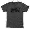 Magpul MAG1111-010-S Go Bang Parts Charcoal Gray Cotton Short Sleeve Small