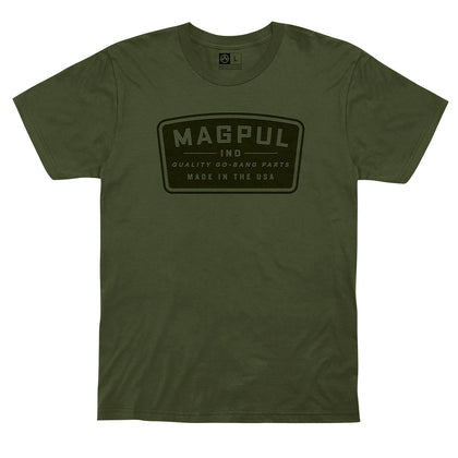 Magpul MAG1111-316-S Go Bang Parts Olive Drab Cotton Short Sleeve Small
