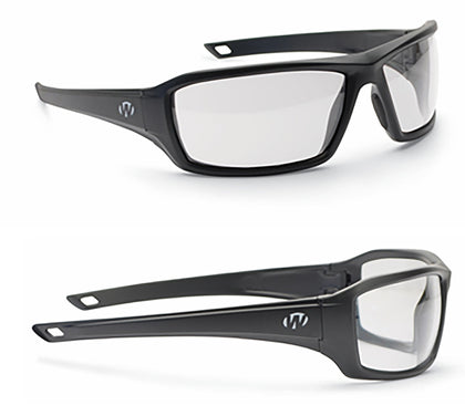 Walkers GWPIKNFF2CLR Ballistic Eyewear IKON Forge Adult Clear Lens Matte Black Frame