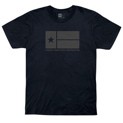 Magpul MAG1201-410-S Lone Star Navy Cotton/Polyester Short Sleeve Small