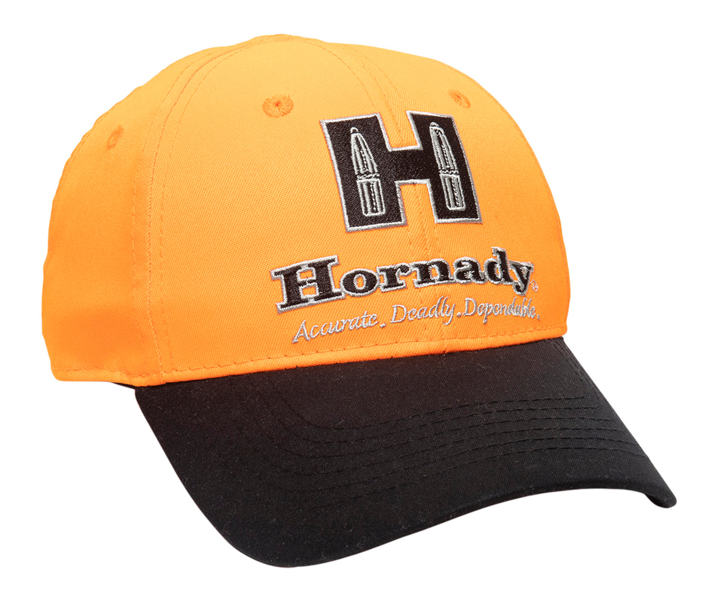 Outdoor Cap HRN05A Hornady Cap Polyester Blaze/Black Structured OSFA