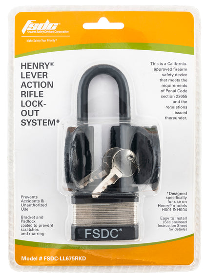 FSDC LL675RKD Lock-Out System For Henry Lever Action H001/ Golden Boy H004