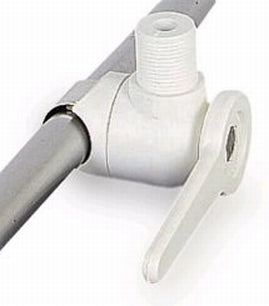 Shakespeare 4188SL SS Rail Mount Ratchet For 1" To 1-1/2" Rail