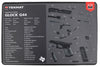 TekMat TEKR17GLOCK44 Glock 44 Cleaning Mat Glock 44 Parts Diagram 11" X 17"