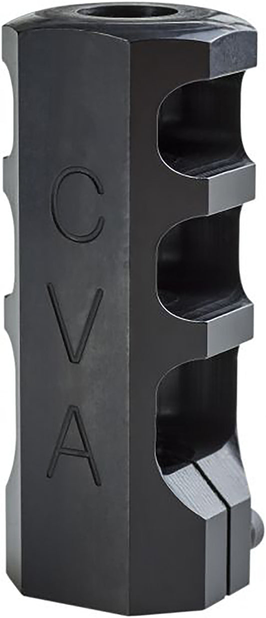 CVA AC1730 Muzzle Brake Black Nitride With 3/4"-20 Tpi Threads For 40 Cal CVA Paramount