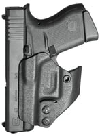 Mission First Tactical H2GL43AIWBM Minimalist Holster AIWB Black Polymer Belt Clip Fits Glock 42/43/43X/48 Ambidextrous