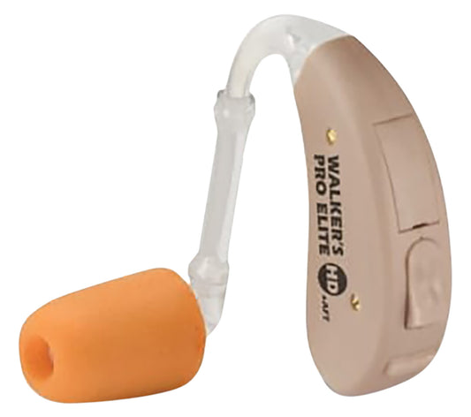 Walkers WGEXGE2B Game Ear HD Pro Elite Hearing Enhancer 50 DB In The Ear Beige