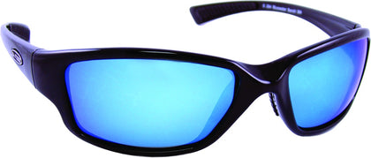 Sea Striker 284 Bluewater Bandit Sunglasses Black Frame/Blue Mirror